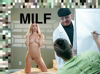 storatuttar, milf, hardcore, blond, rumpa-butt, fantastisk, sugande