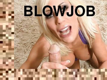 suhuvõtmine, pov, blond, oraal