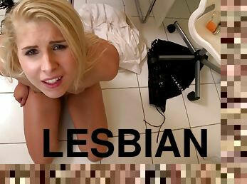 lesbisk, blond, fetisch, tabu