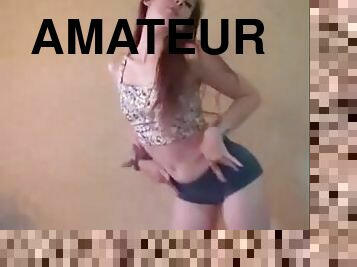 amateur, ados, maison, compilation, danse, solo, taquinerie