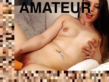 mastürbasyon-masturbation, boşalma, amcık-pussy, amatör, güzellik, oyuncak, parmaklama, web-kamerası, yapay-erkeklik-organı, tek-kişilik