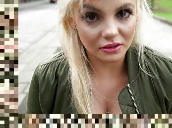 Public Pickups - UK Hottie Haggles With Pervert 1 - Big Tits