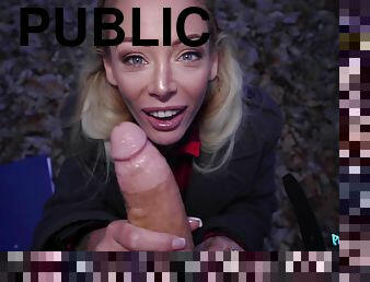 Public Agent - Blonde Ozzie Fucks To Save The Bush 1 - Erik Everhard