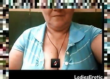 amateur, granny, milf, maison, webcam
