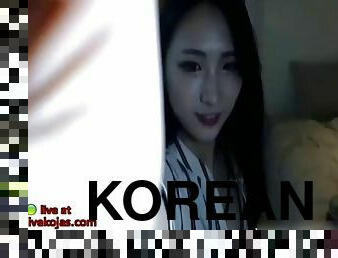 asia, amatir, remaja, pakaian-dalam-wanita, webcam, cantik, seorang-diri, korea, menggoda