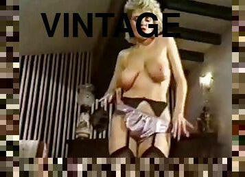 New sensation vintage saggy tits stockings strip dance