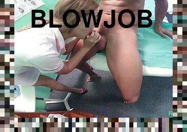 Cheated Boyfriend Wants Tests But Gets Revenge With Sexy Blonde Nurse 1