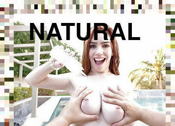 Nala Brooks wants me to squeeze her big natural juggs outdoor