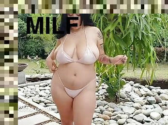 malaking-suso, malaki, mga-nene, milf, bbw, libog, puwet-butt, solo, bikini