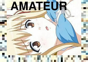 amaterski, tinejdžeri, kćerka, hentai