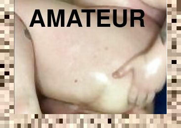 papa, amateur, gay, joufflue, chevauchement, gode, solo, pappounet, ours