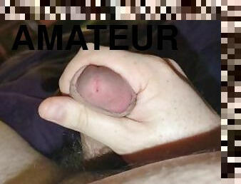 masturbation, amateur, ejaculation-sur-le-corps, gay, branlette, joufflue, solo, ours