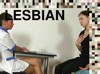 doctor, lesbiana, adolescenta, examen-ginecologic