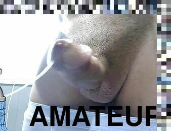 masturbation, amateur, énorme-bite, gay, branlette, secousses, fétiche, solo, bite