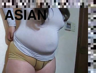 azijski, velike-lepe-ženske, rit-butt
