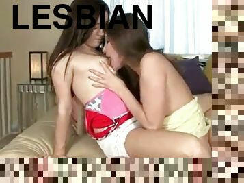 Lesbian Titsucking