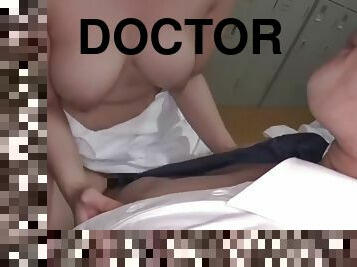 asiatisk, doktor, japansk