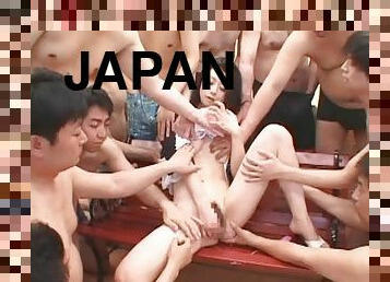 asiático, babes, chorro-de-corrida, madurita-caliente, hardcore, japonés, sadomasoquismo, sexo-en-grupo, trío, bukkake