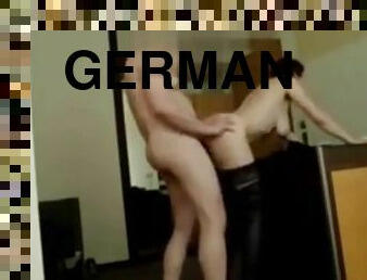 Horny German wife enjoys her Russian French German lovers