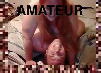 amatør, cumshot, hardcore, bbw, rødhåret, webkamera