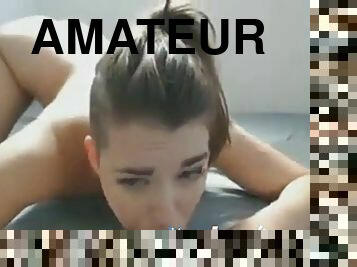 Sexy ass girl masturbates in different positions on cam