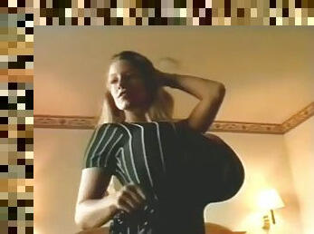 Huge fake boobs