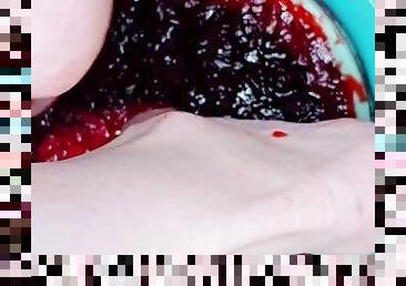 Raspberry Jello Foot Play