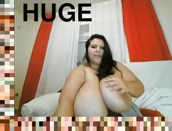 payudara-besar, besar-huge, latina, wanita-gemuk-yang-cantik, webcam