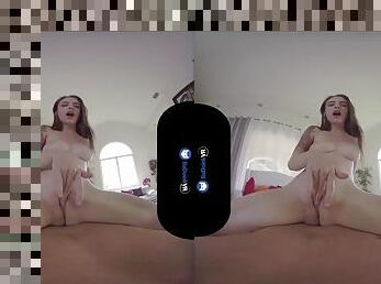 Badoink vr flexible teen slut anna de ville gets her asshole fucked vr porn