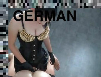 German Mistress and her slaves