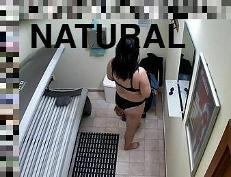 gros-nichons, énorme, amateur, cam, voyeur, naturel, tchèque, caché