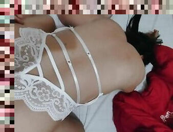 asiatique, cul, levrette, amateur, anal, énorme-bite, milf, maison, maman, arabe