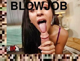 Intense POV BLOWJOB with Aubrey Babcock