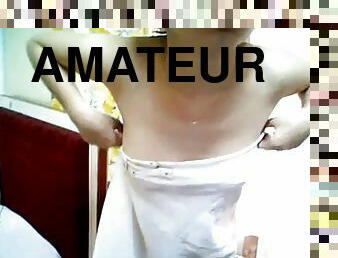 asiatique, amateur, webcam, danse, chinoise