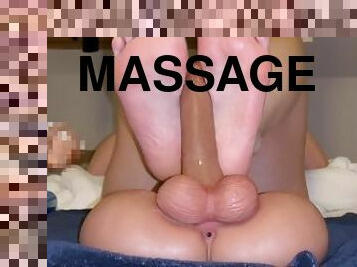 storatuttar, masturbation, amatör, brudar, leksak, massage, fötter, fetisch, ensam, footrunk