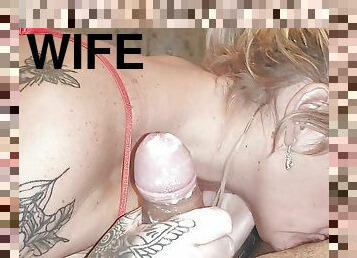 gros-nichons, chatte-pussy, femme, amateur, mature, fellation, ejaculation-sur-le-corps, milf, maison, maman