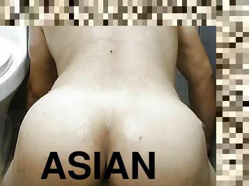 asiatique, cul, baignade, anal, gay, arabe, joufflue, bout-a-bout, douche, solo