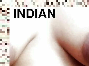 asiatique, poilue, masturbation, orgasme, amateur, mature, maison, indien