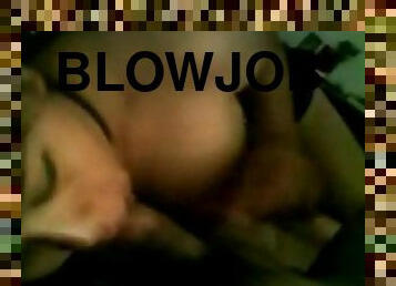 Check out cleavage during blowjob video