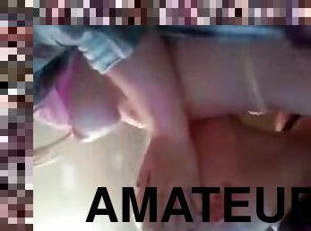 chatte-pussy, amateur, maison, culotte, petite-amie, petit-ami