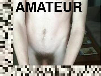 amateur, ejaculation-sur-le-corps, gay, branlette, collège, ejaculation, solo, minet, bite