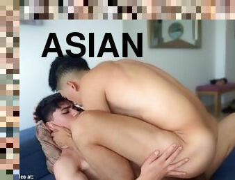 asiatiche, magre, pompini, eruzioni-di-sperma, interraziali, giovanissime, gay, college, coreane, twink