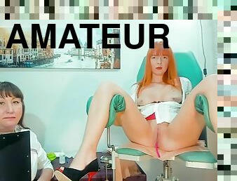 masturbação, amador, lésbicas, adolescente, puta-slut, webcam, hospital