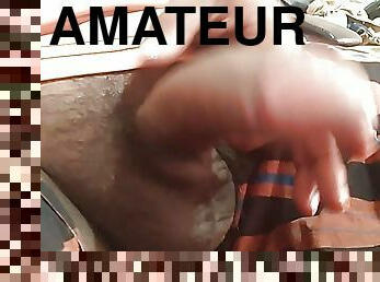 asiatique, papa, poilue, masturbation, vieux, amateur, énorme-bite, gay, maison, branlette