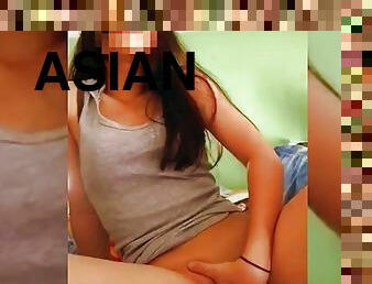 asiatique, levrette, vieux, pisser, branlette, indien, ejaculation-interne, doigtage, tante, 18ans