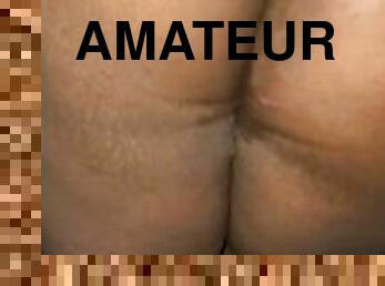 cul, levrette, public, chatte-pussy, amateur, ébène, black, voiture, bout-a-bout