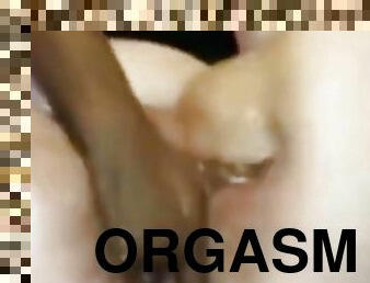 grosse, énorme, orgasme, chatte-pussy, giclée, interracial, milf, hardcore, belle-femme-ronde, doigtage