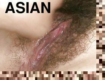 asiático, teta-grande, peluda, cona-pussy, amador, japonesa, compilação, fudendo, dildo, mamas