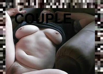 gros-nichons, levrette, couple, belle-femme-ronde, joufflue, kinky, coquine, bout-a-bout