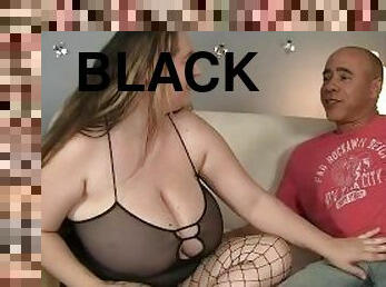 Thick Bbw Babe Takes A Big Black Cock Into Her Plump Pussy